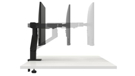 Suport Monitor Birou (1 monitor) DeLL MSA20, 19 - 38 inch, Negru - Img 9