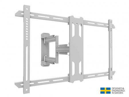 Suport TV de perete Flex Arm Multibrackets MB-2765, 40&quot;- 70&quot;, max 40 Kg, Alb - Img 2
