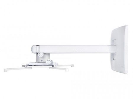 Suport videoproiector perete Multibrackets MB-9833, reglabil 300mm-700mm, max.25kg, alb - Img 2