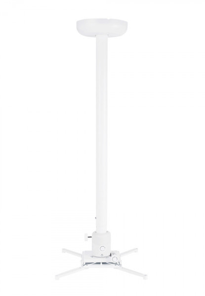 Suport videoproiector tavan Multibrackets MB-0742 Finetune, reglabil 1600-3000mm, max. 10kg, alb - Img 5