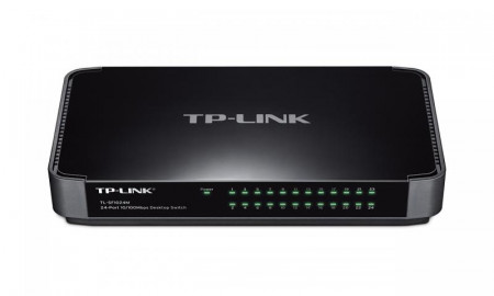 Switch TP-Link TL-SF1024M, 24 porturi 10/100Mbps, plastic
