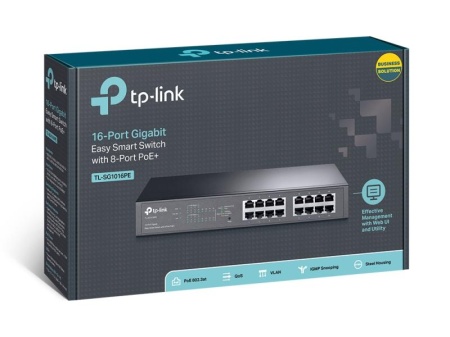 Switch TP-Link TL-SG1016PE, 16 porturi Gigabit - Img 6