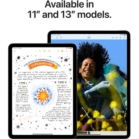 Tableta APPLE iPad Air 11" (M2), 128GB, 8GB RAM, Wifi, Starlight - Img 3
