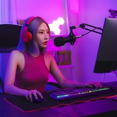 Tastatură de gaming cu membrană RGB Wozinsky WKG-200 cu rotiță de derulare - Neagră - Img 4