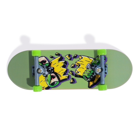 TECH DECH SK8 CREW PACHET 2 SETURI PLACA SI FIGURINA 9.6CM CASCA MOV SI CASTI ALBE - Img 2