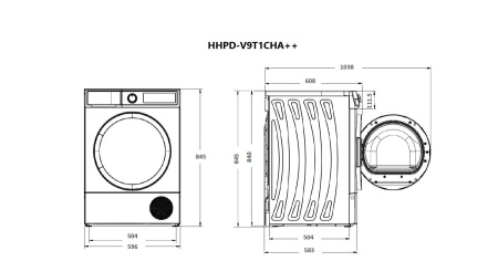 USCATOR DE RUFE HEINNER HHPD-V9T1CHA++ - Img 8