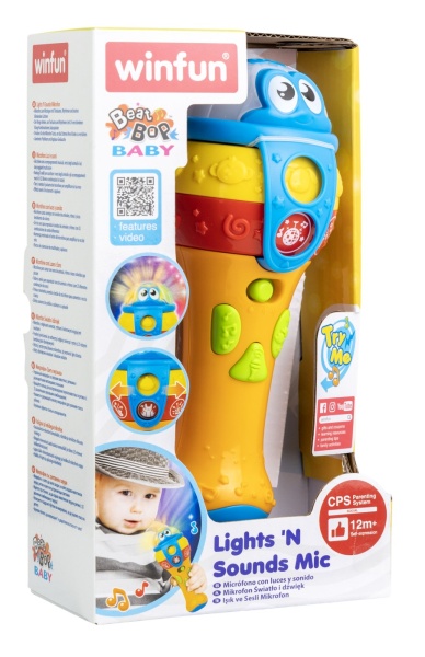 WINFUN MICROFON CU SUNETE SI LUMINI - Img 3