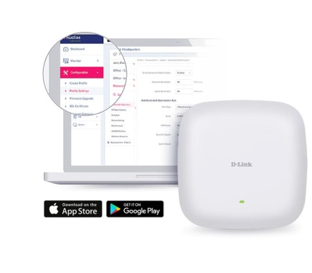 Access Point D-Link DAP-X2810 Nuclias Connect, AX1800, Wi-Fi 6, Dual-Band, MU-MIMO, PoE - Img 9