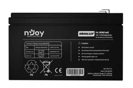 ACUMULATOR NJOY HR09122F 12V - Img 8