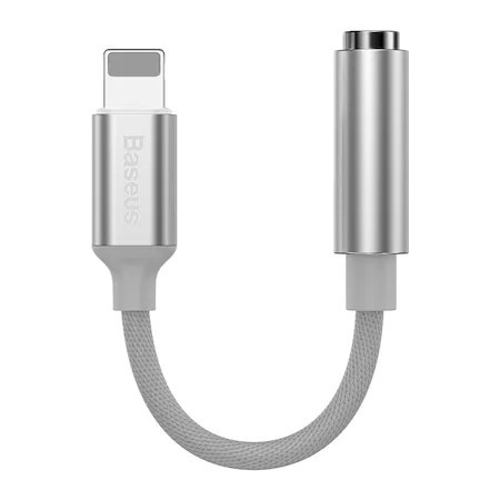 Adaptor Audio Baseus iPhone To Jack 3.5mm, L3.5, Alb