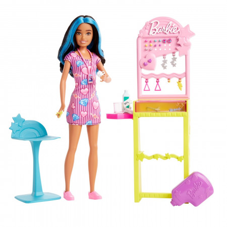 BARBIE PAPUSA BARBIE SKIPPER FIRST JOBS EAR PIERCER - Img 2