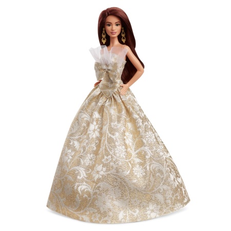BARBIE SIGNATURE PAPUSA BARBIE BRUNETA DE SARBATORI 2025 - Img 3