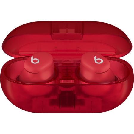 Beats Solo Buds True Wireless Transparent Red - Img 3