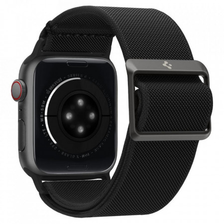 Bratara Spigen Fit Lite Apple Watch 2/3/4/5/6/Se (42/44mm) Black - Img 5