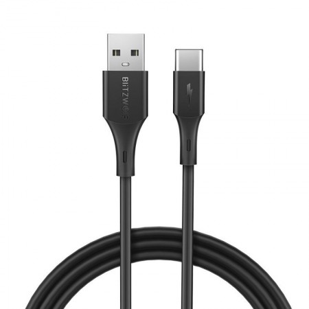 Cablu de date USB-C ,BlitzWolf BW-TC14 3A 1m negru