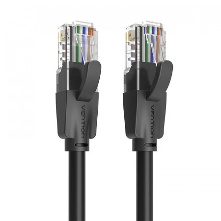Cablu de retea UTP cat.6 Vention IBEBK 8m negru