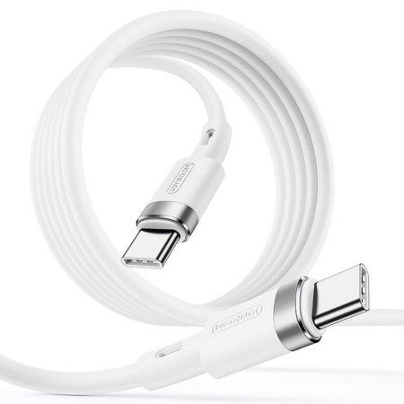 Cablu pentru incarcare si transfer de date Joyroom S-1830N9, 2x USB Type-C, PD 60W, 1.8m, Alb - Img 4