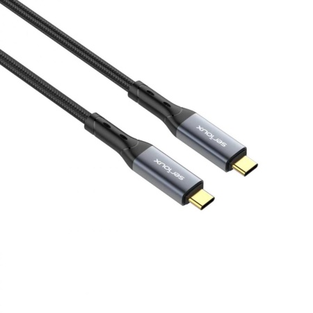 CABLU SERIOUX USB-C TO USB-C NEGRU - Img 5