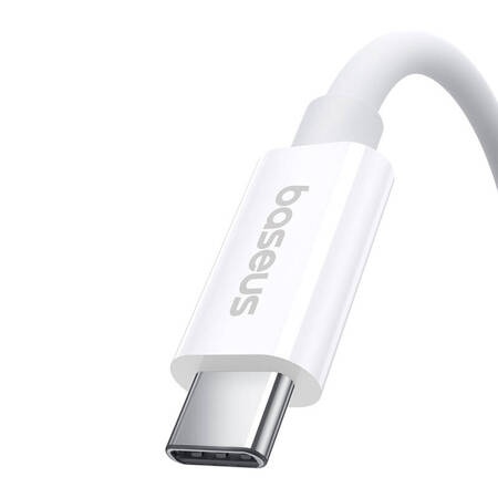Cablu USB-C la USB-C Baseus Superior USB4, 240 W, 1 m (alb) - Img 4