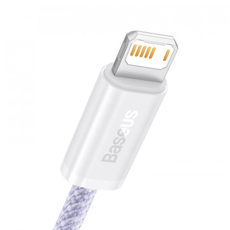 Cablu USB pentru seria Lightning Baseus Dynamic 2, 2.4A, 1m (violet) - Img 2