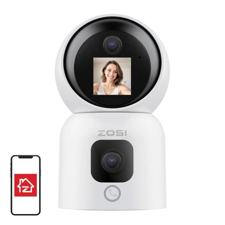 Camera IP interioara ZOSI C528M WiFi 5G duala 6MP - Img 1