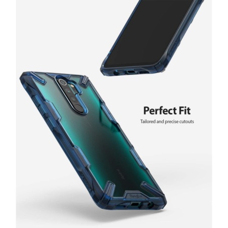Carcasa Ringke Fusion X Xiaomi Redmi Note 8 Pro Space Blue - Img 4