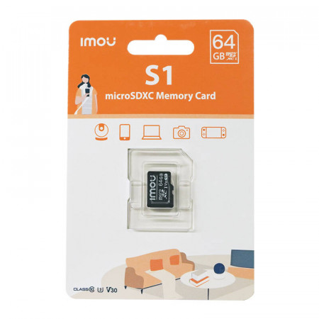 Card de memorie Imou microSD (UHS-I, SDXC, 10/U3/V30, 95/38) - Img 2