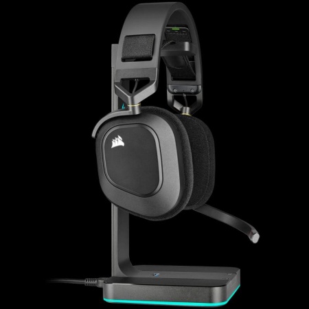 Casti Gaming Corsair HS80 RGB USB Carbon - Img 8