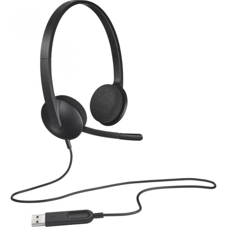 CASTI LOGITECH H340 BLACK USB - Img 2