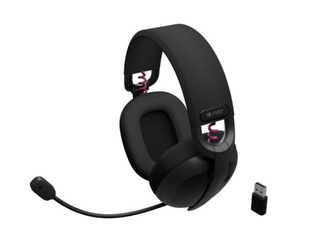 Casti wireless Fury Fukiya F6 negru - Img 2