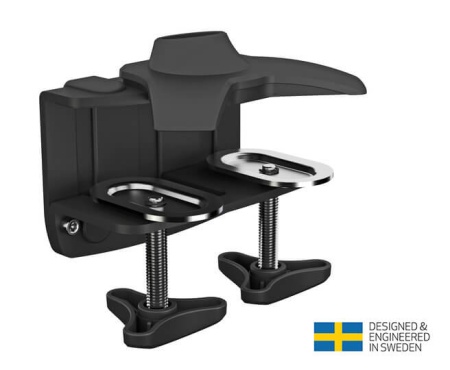 Clema cu dubla prindere birou pentru suport cu 2/3 brate Multibrackets 5019, negru - Img 2
