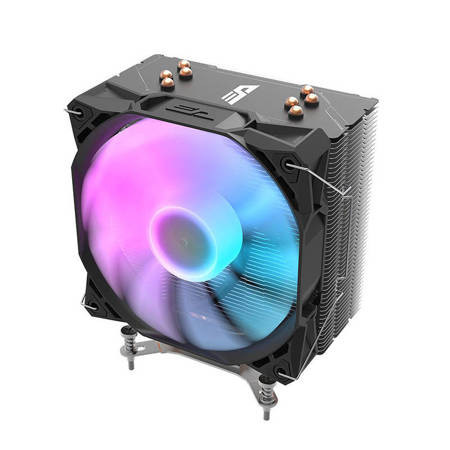 Cooler CPU activ Darkflash S11 LED 120x130 negru - Img 5