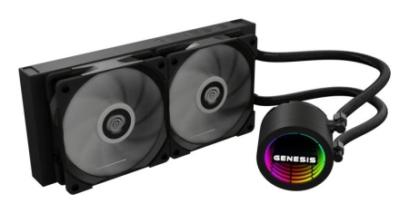 CPU COOLER GENESIS HYDRA 240 ARGB BLACK - Img 8