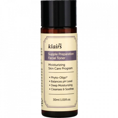 dear Klairs Supple Preparation Toner de fata 30 ml