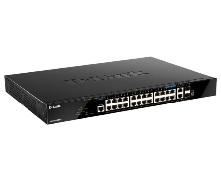 DLINK SW 28P-GB 2P-SFP+ SMART RM POE L3 - Img 4