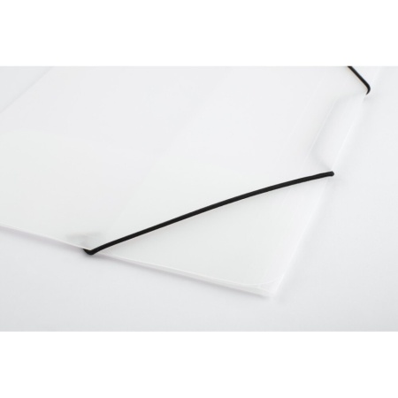 Dosar Typec Home, A4, transparent, cu elastic, set 6 bucati - Img 2