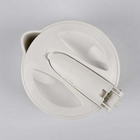 Fierbător Electric Pliabil din Silicon BL03, Capacitate 600 ml, 600W, Alb/Gri, Ideal pentru Călătorii și Acasă - Img 5
