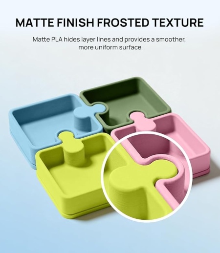 Filament JAYO PLA Mat 1.75 mm Verde Măsliniu 1.1 kg pentru Imprimantă 3D - Img 3