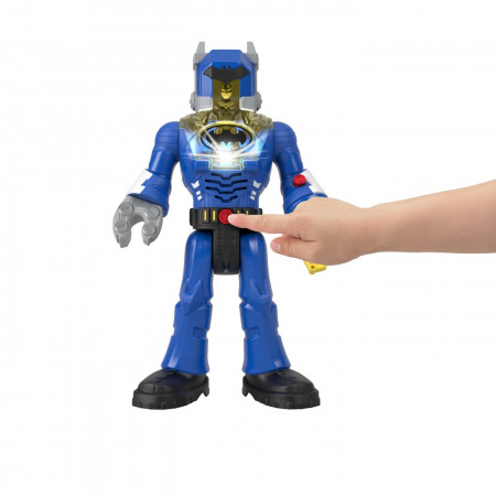 FISHER PRICE IMAGINEXT DC SUPER FRIENDS ROBOT BATMAN 30CM - Img 2