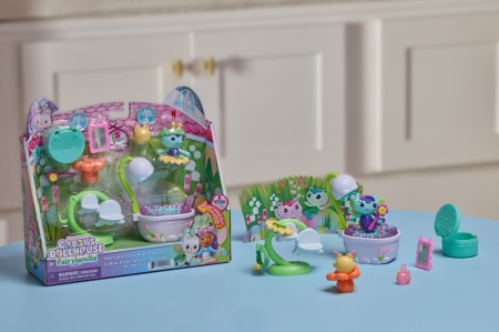 GABBYS DOLLHOUSE FAIRYLANDIA SET DE JOACA BAIA MAGICA A PISICII MERCAT CU FIGURINE SI ACCESORII - Img 2