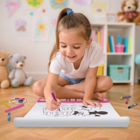 HAPPI HOBBI SET PENTRU DESEN GIGA BLOCK 5 IN 1 MINNIE DRAGUTA - Img 3
