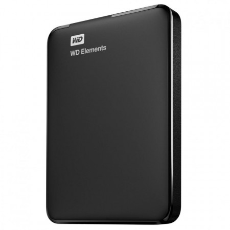 HDD extern WD, 1TB, Elements Portable, 2.5", USB3.0, negru