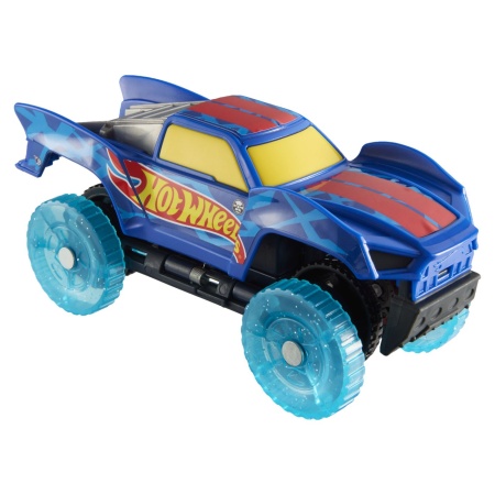 HOT WHEELS LETS RACE ACTIVATE MASINUTA BAJA JUMP TRUCK SCARA 1 LA 32 - Img 2