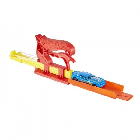 HOT WHEELS SET LANSATOR PORTABIL ROSU SI MASINUTA - Img 2
