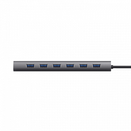 Hub Trust Halyx 7xUSB 3.2 Gen1, gri - Img 6