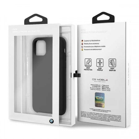 Husa BMW silicon iPhone 11 Pro - negru - Img 7