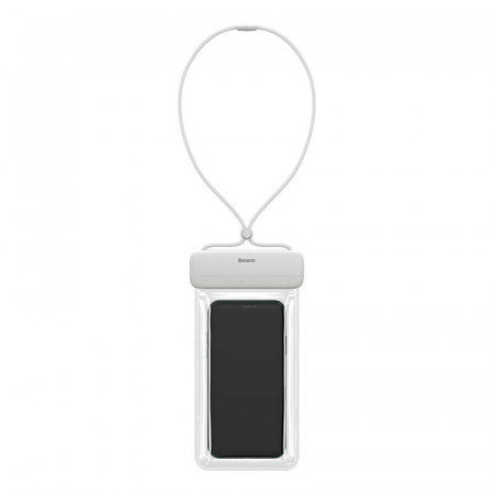 Husa impermeabila pentru telefon Baseus AquaGlide (alba) - Img 2