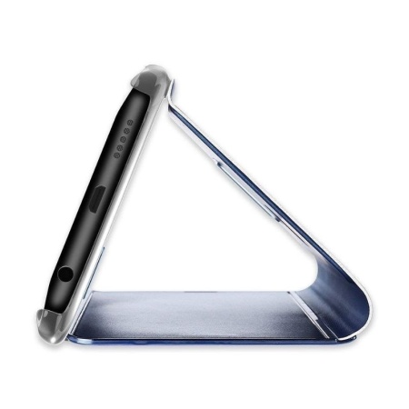 Husa Lemontti Clear View compatibila cu Huawei P Smart Z, Negru - Img 3