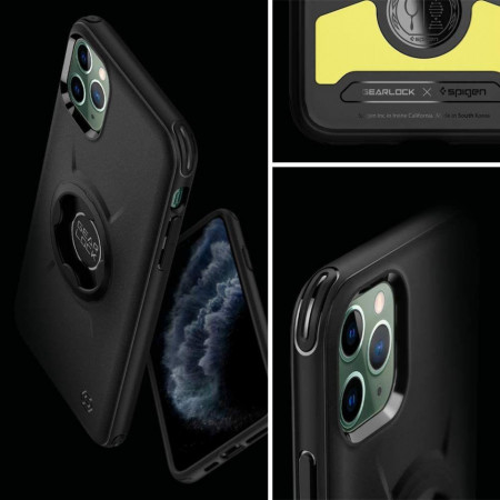 Husa Spigen Gearlock GCF11 pentru bicicleta iPhone 11 Pro Max - negru - Img 5