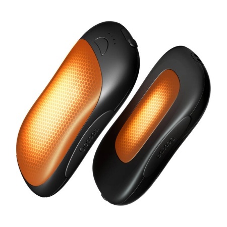 Incalzitor de maini Ocoopa UT3 Pro cu functie de baterie externa 2x5000 mAh, USB-C, portocaliu-negru - Img 2